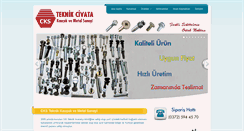 Desktop Screenshot of cksteknik.com